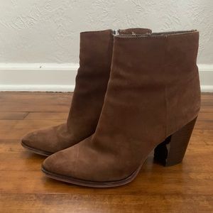 Sam Edelman Blake Heeled Suede Booties